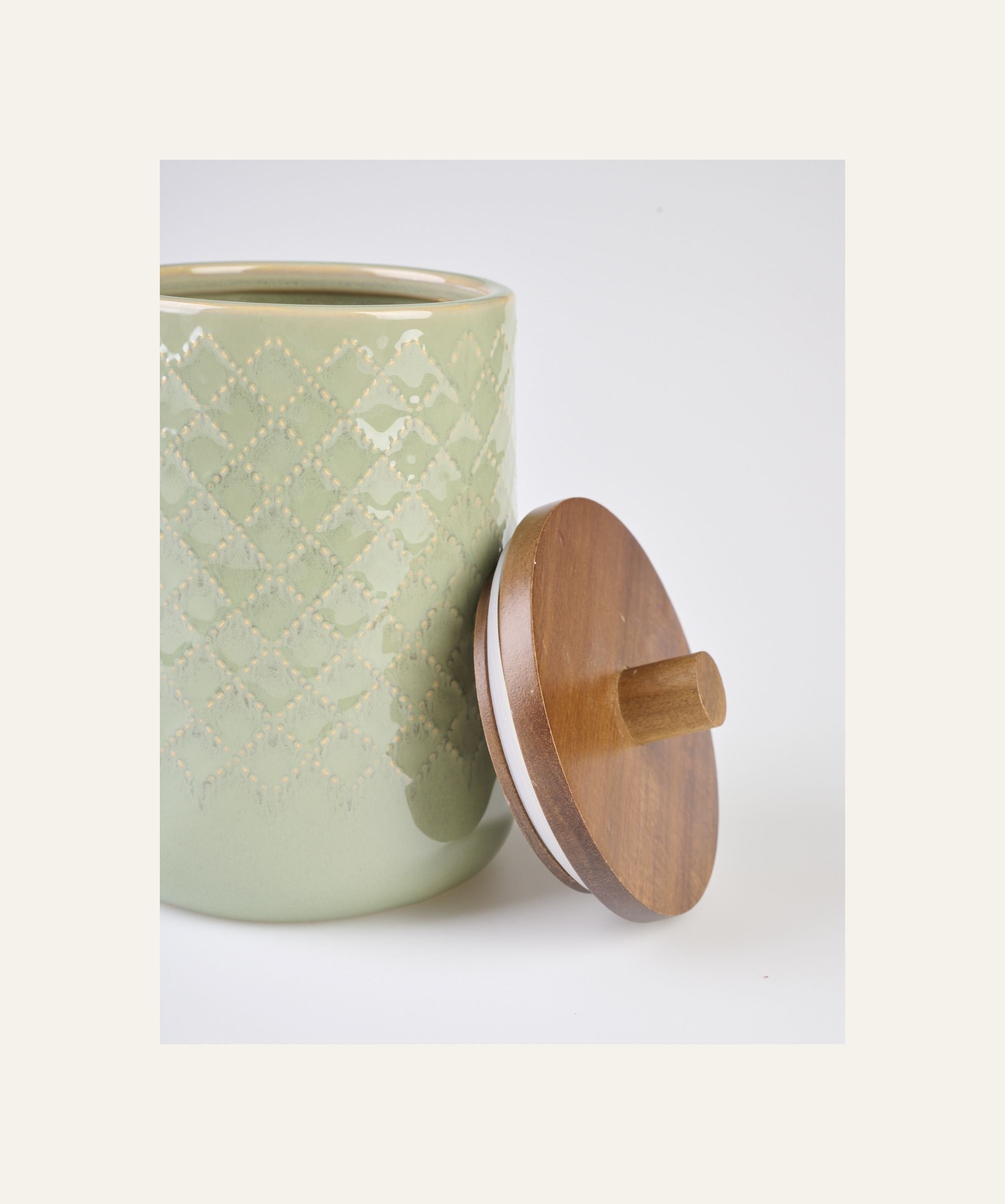 Oppbevaringskrukke grønn - 2