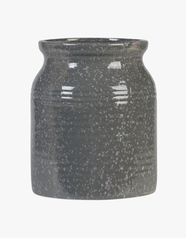 Vase grå - 17x17x20,5 cm grå - 1