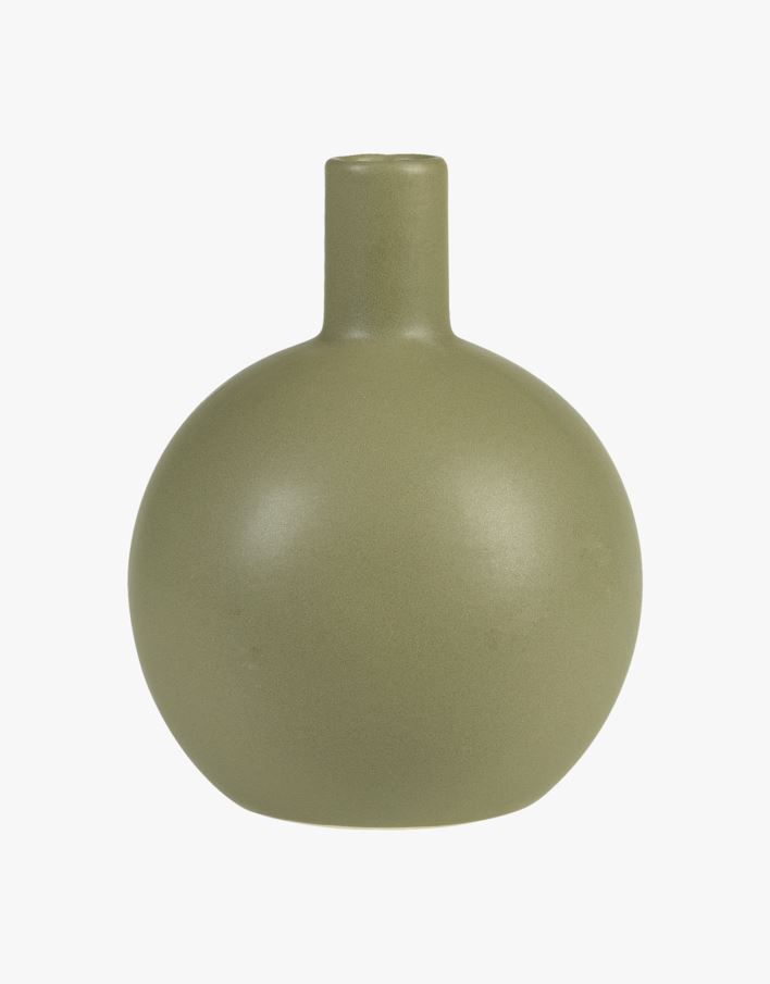 Vase khaki - 12,5x12,5x15,5 cm khaki - 1