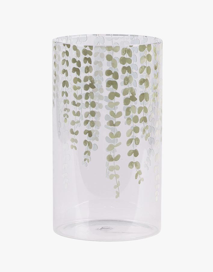 Vase grønn - 10,1x10,1x18 cm grønn - 1