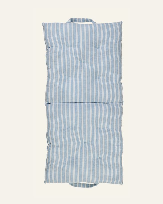 Foldbar sittepute lys blå - 50x100 cm lys blå - 1