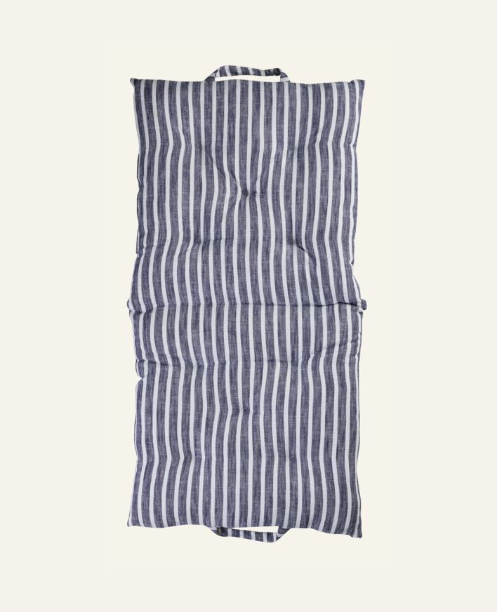 Foldbar sittepute mørk blå - 50x100 cm mørk blå - 1
