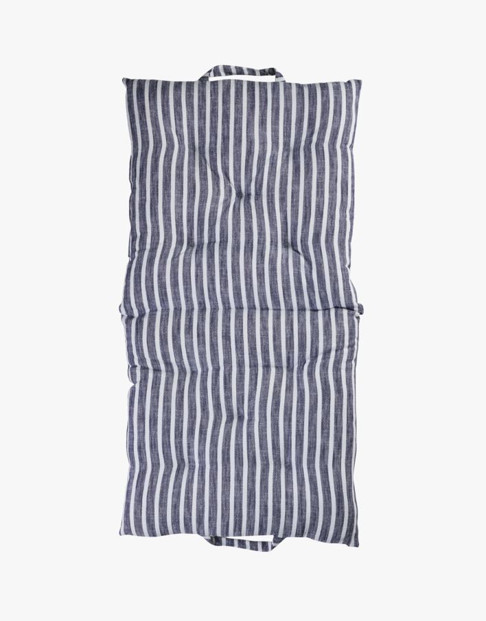 Foldbar sittepute mørk blå - 50x100 cm mørk blå - 1