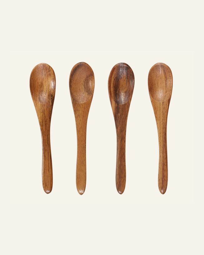 Teskjeer natur - 2x9 cm natur - 1