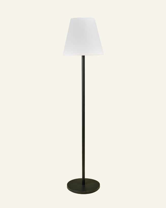 Led gulvlampe svart/hvit - 35x150 cm svart/hvit - 1