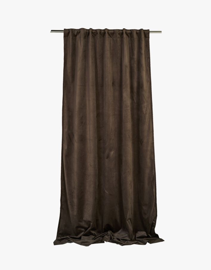 Lystett gardin mørk brun - 140x160 cm mørk brun - 1