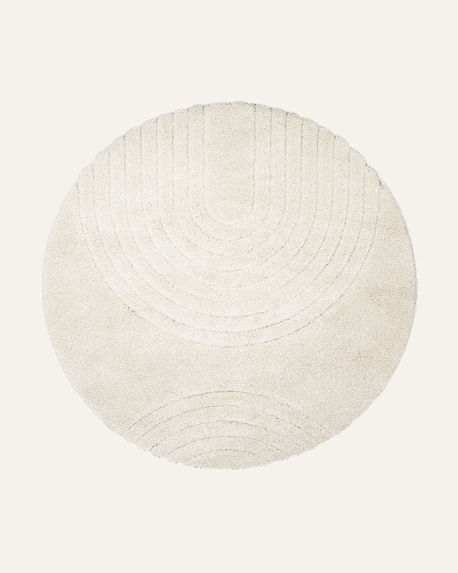Rundt teppe offwhite - ø200 cm offwhite - 1