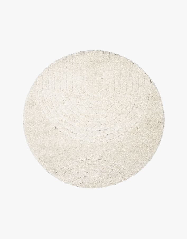 Rundt teppe offwhite - ø200 cm offwhite - 1