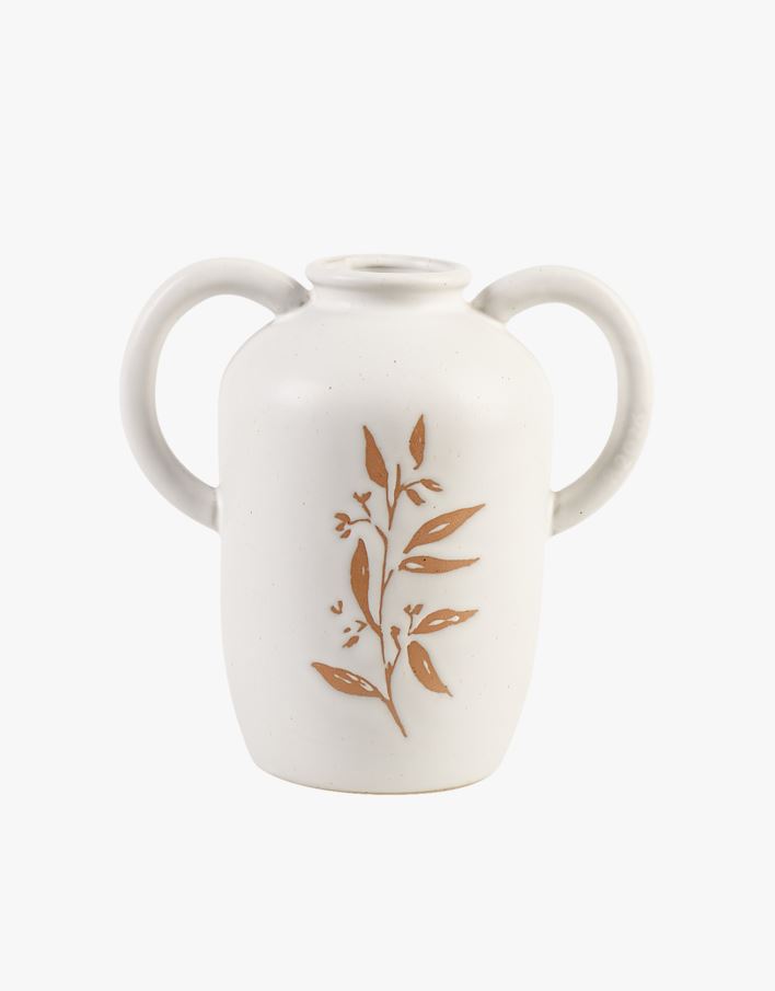 Vase hvit - 17x11x16,5 cm hvit - 1