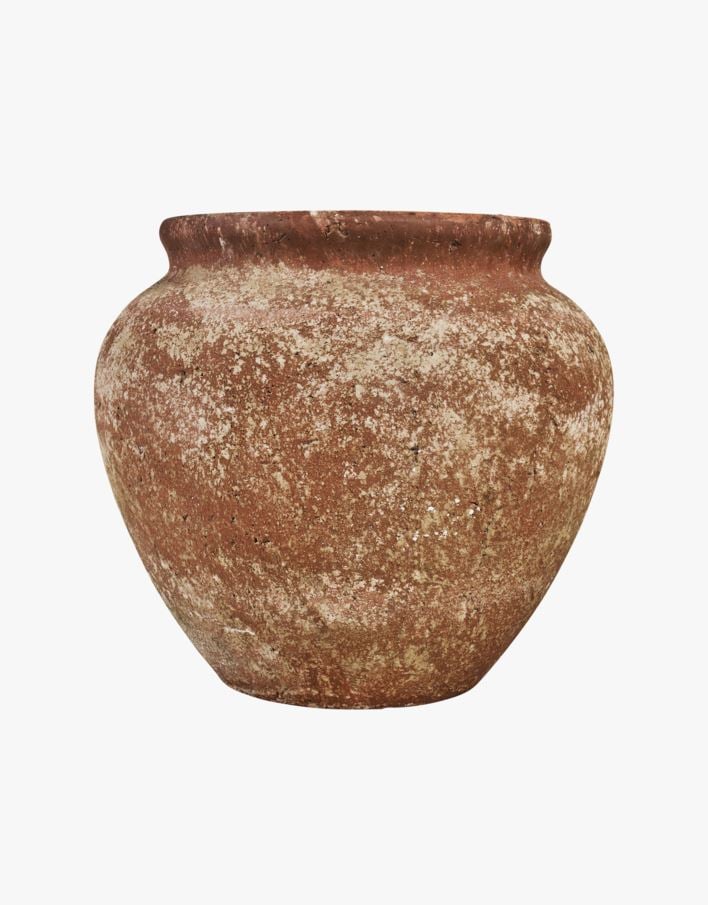 Blomsterpotte multi brun - 30x30x25 cm multi brun - 1