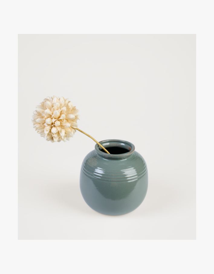 Vase grå - 12x12x11,5 cm grå - 1