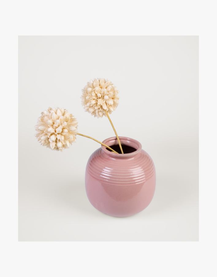 Vase pudderrosa - 14,3x14,3x13,5 cm pudderrosa - 1