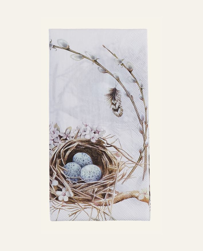 Buffet papirservietter hvit - 33x42 cm hvit - 1