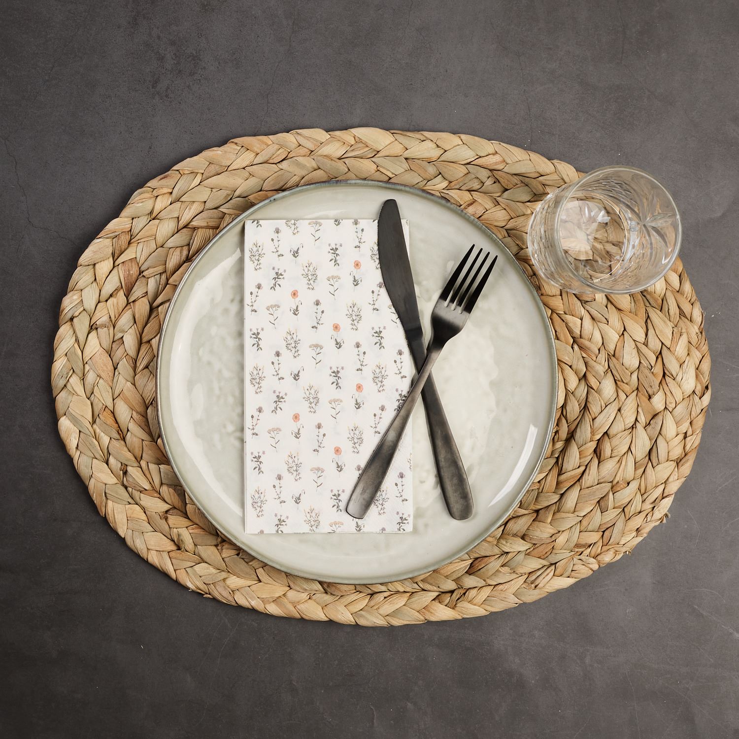 Buffet papirservietter rosa - 2