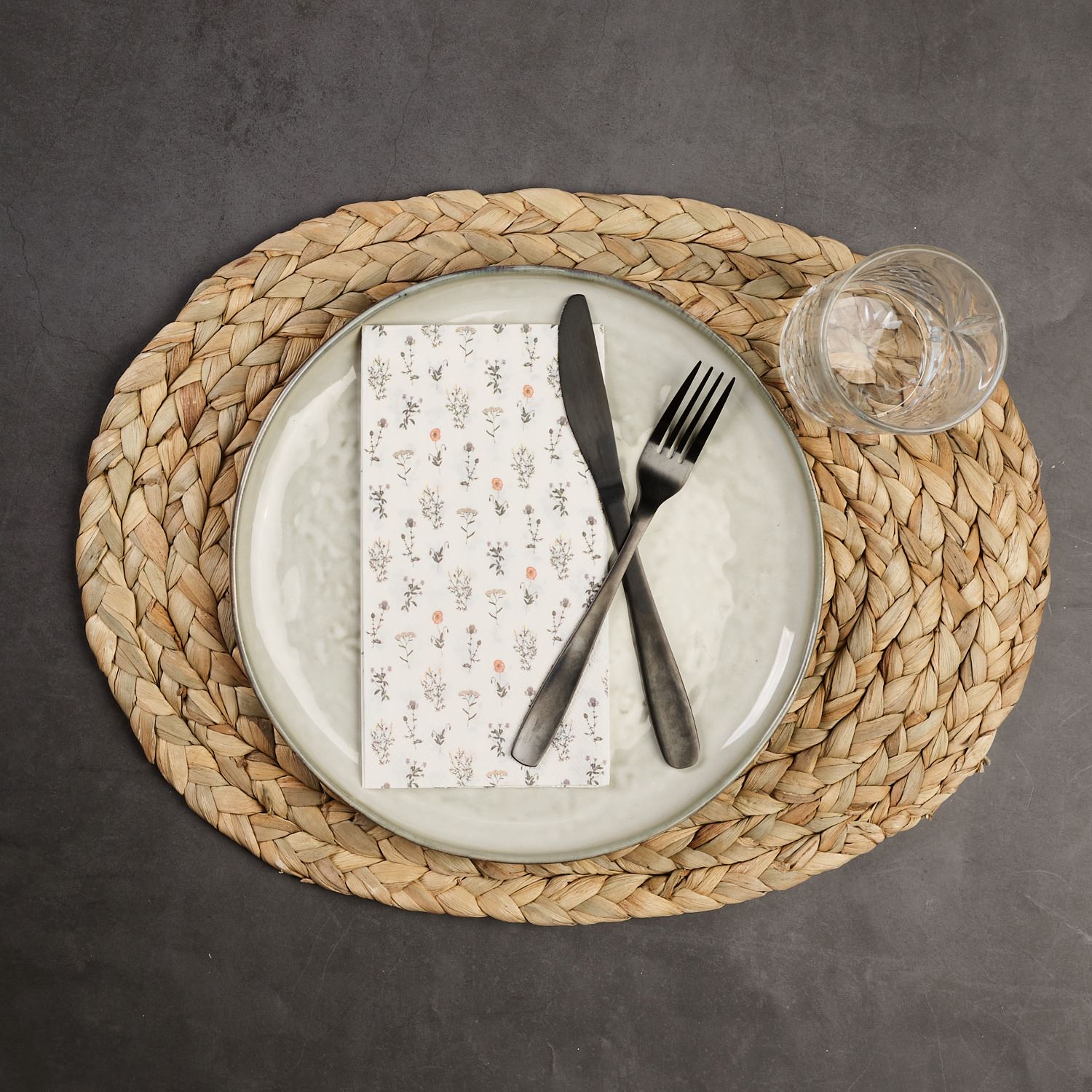 Buffet papirservietter rosa - 2