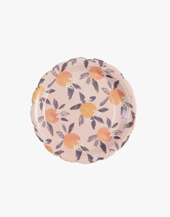 Papptallerken 8 pk multi - ø 22,5 multi - 1