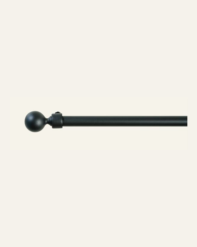 Gardinstang komplett svart - 120 svart - 1