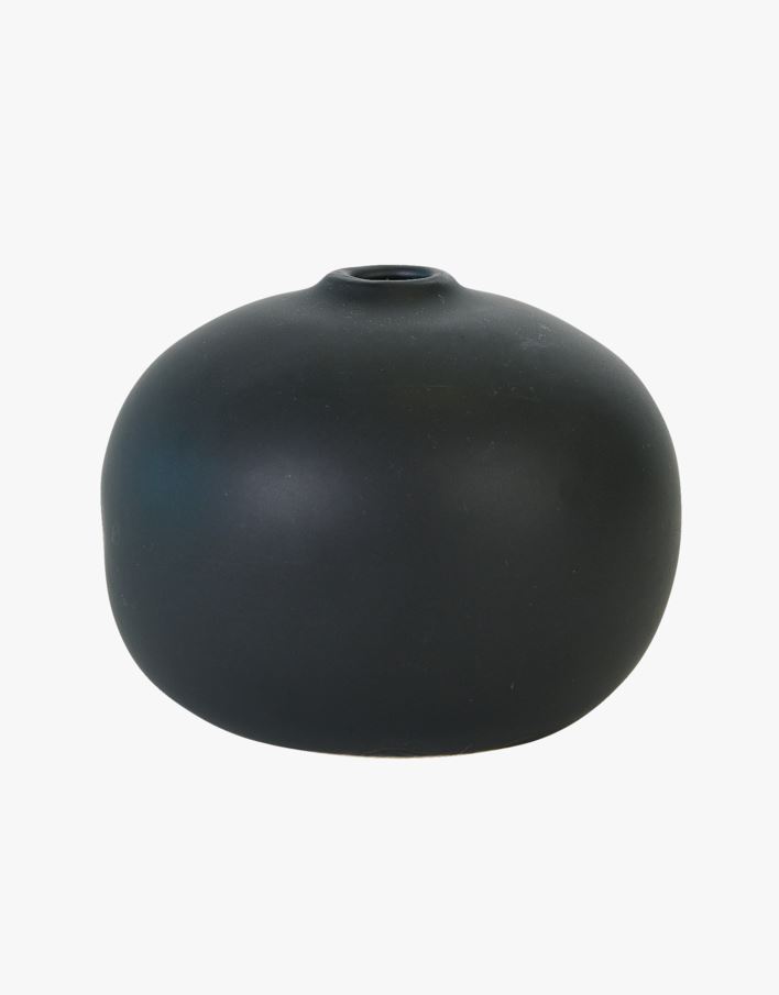 Vase svart - 12x12x9,5 cm svart - 1