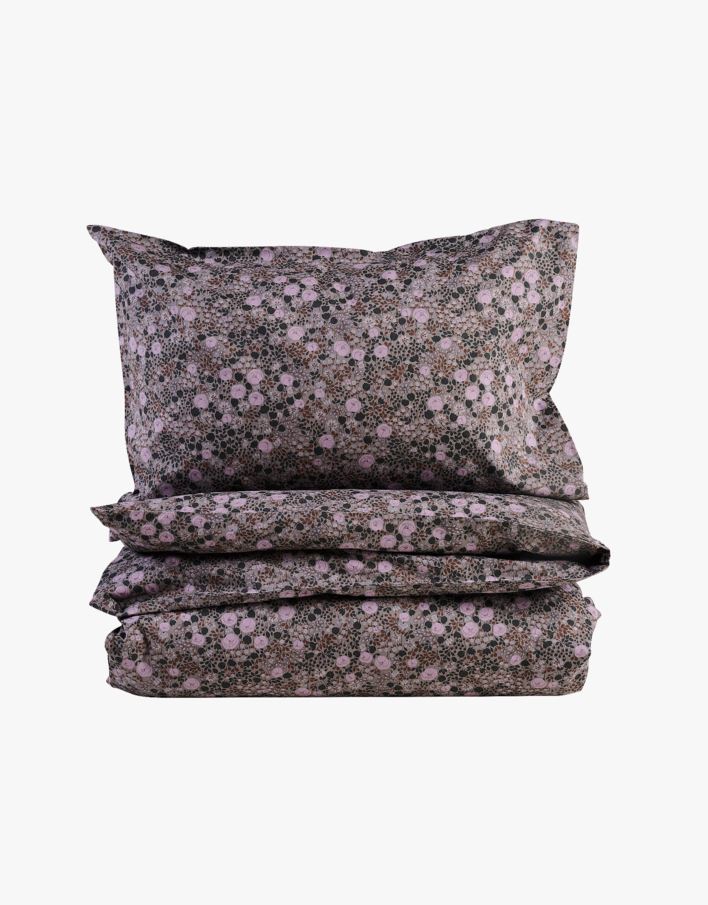 Percale sengesett lilla - 140x200 cm lilla - 1