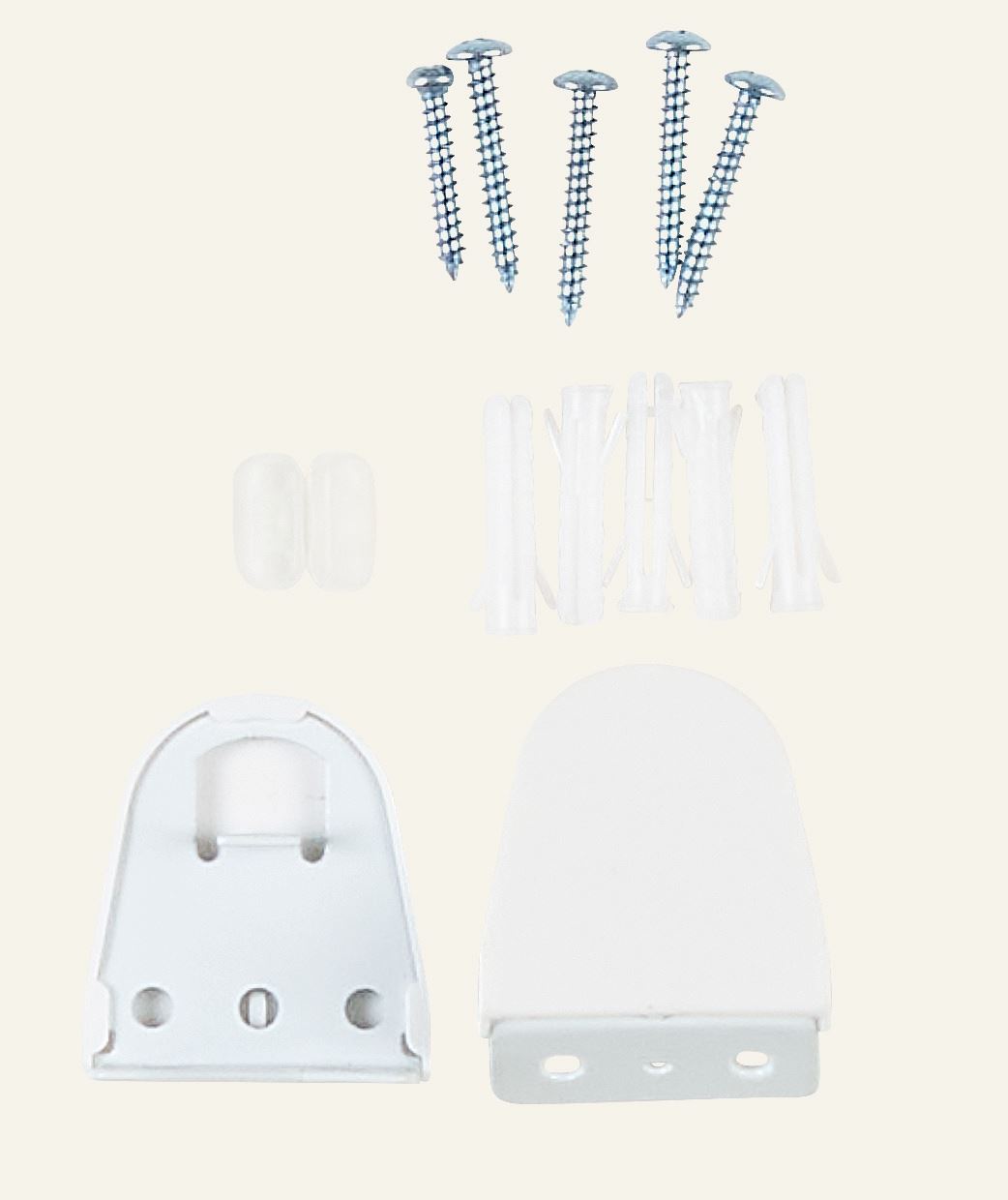 Lystett rullegardin offwhite - 3