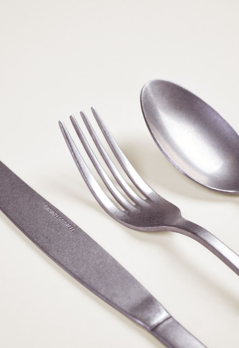 Bestikk 4 deler stål - 4