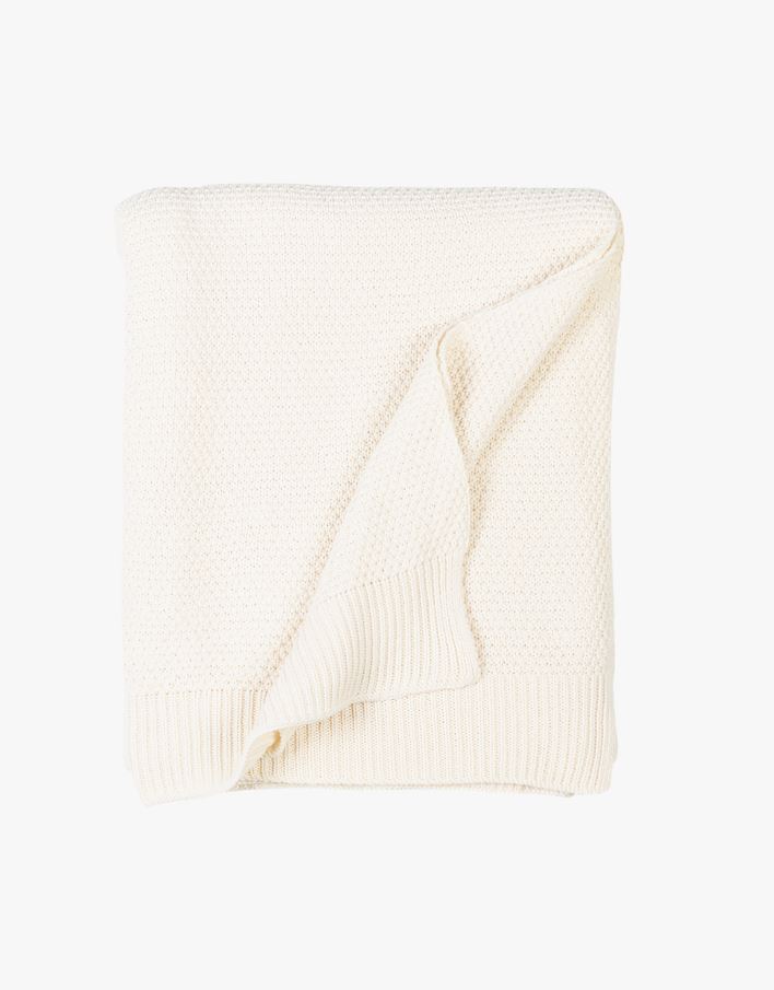 Pledd offwhite - 130x170 cm offwhite - 1