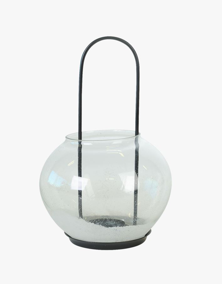 Telysholder svart - 15x10x23 cm svart - 1