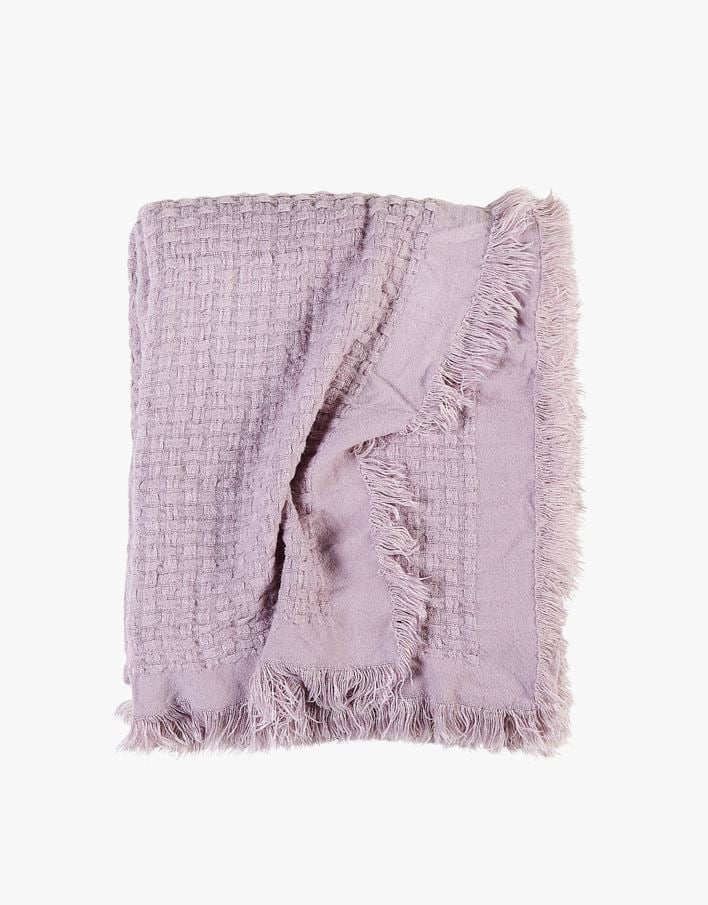 Pledd lys lilla - 130x170 cm lys lilla - 1