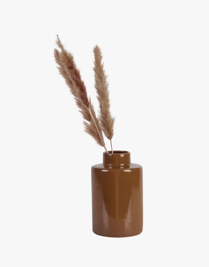 Vase brun - 11,3x11,3x18 cm brun - 1