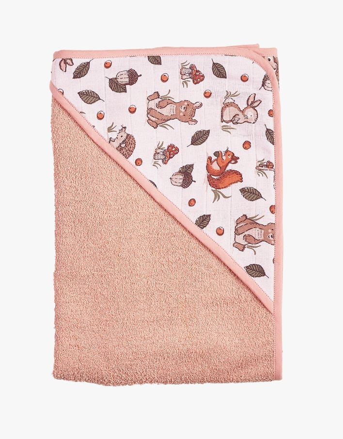 Hettehåndkle rosa - 75x75 cm rosa - 1
