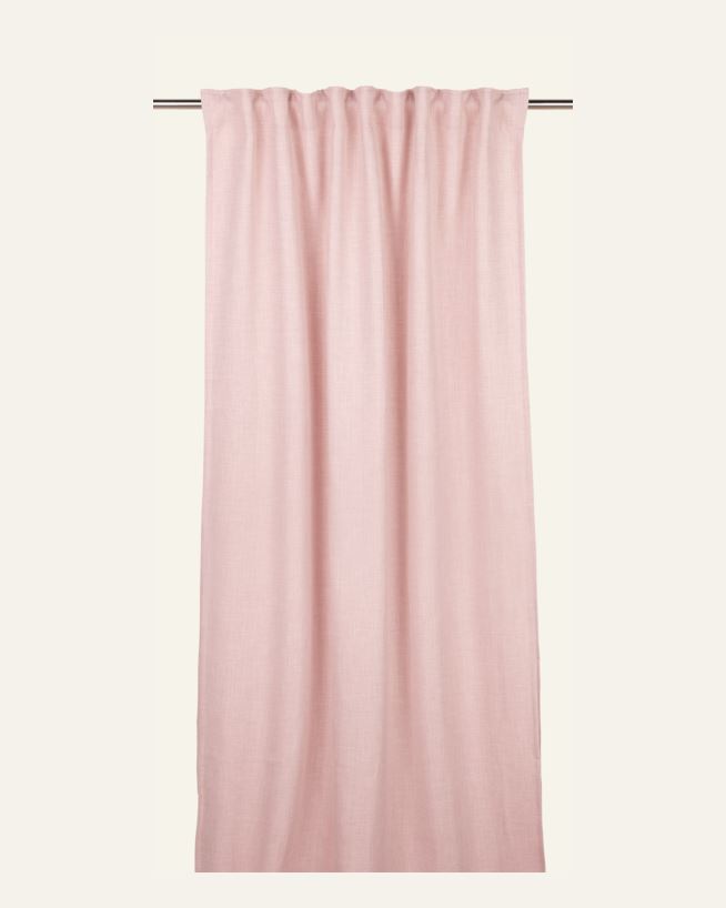 Lysdempende gardin rosa - 140x160 cm rosa - 1