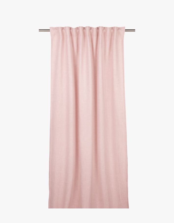 Lysdempende gardin rosa - 140x160 cm rosa - 1