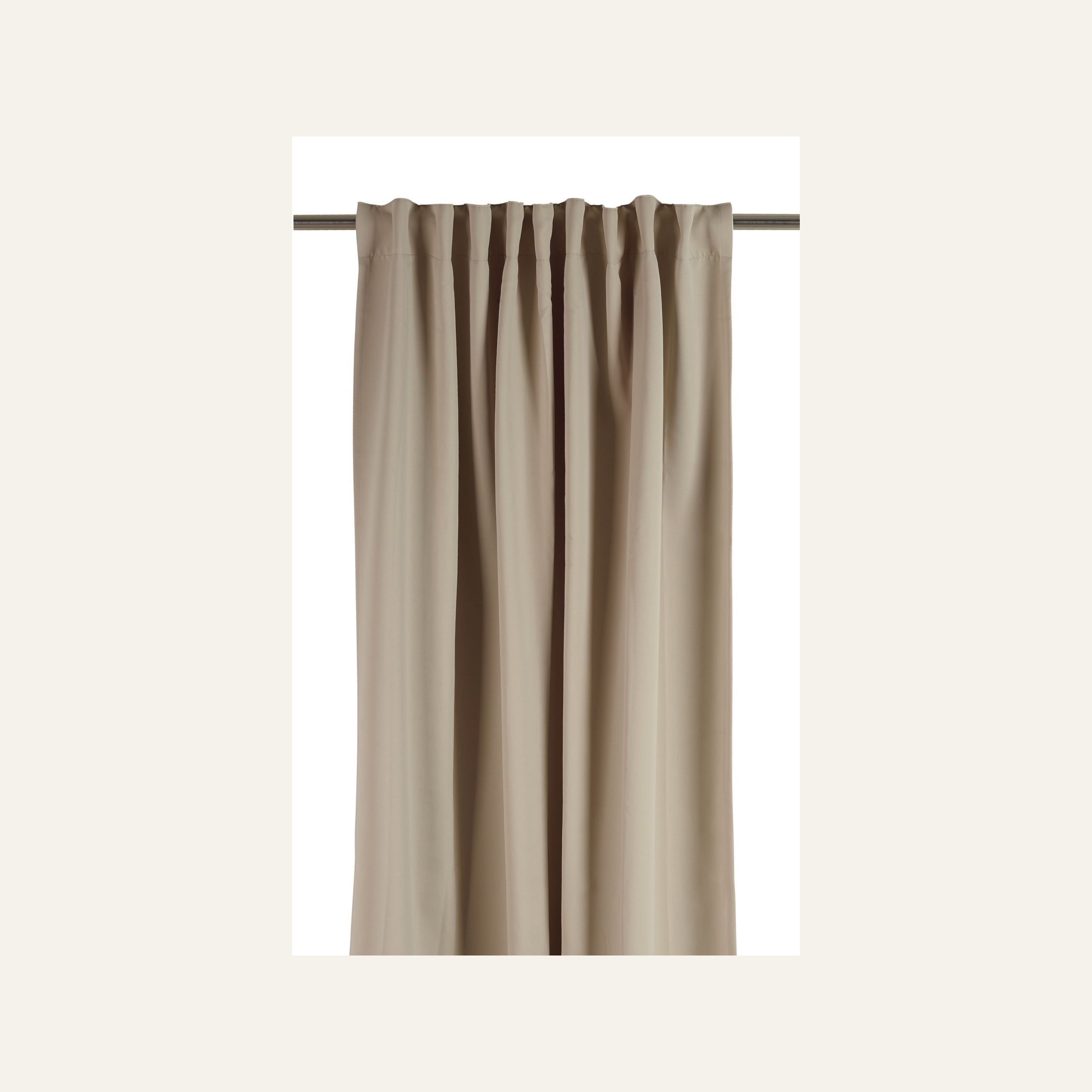 Lysdempende gardin beige - 3