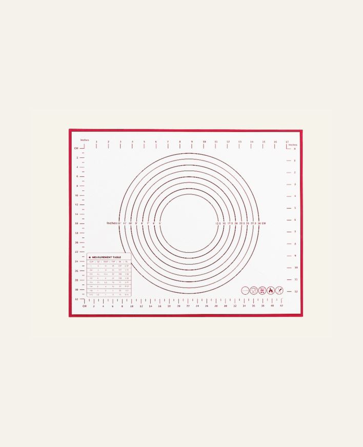 Bakematte hvit - 40x50x0,4 cm hvit - 1