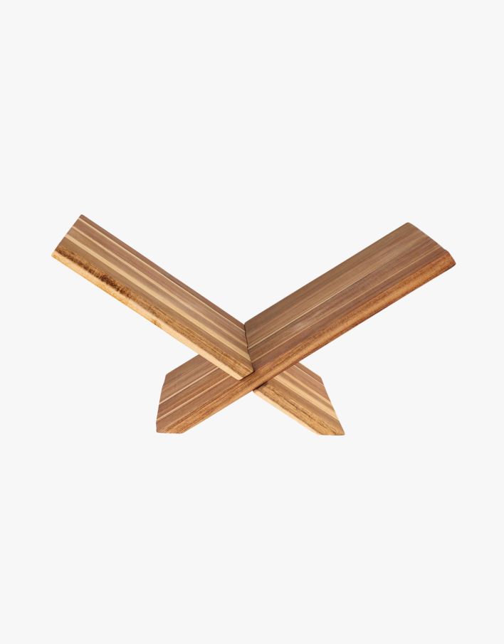 Bokstøtte natur - 37x25x17 cm natur - 1