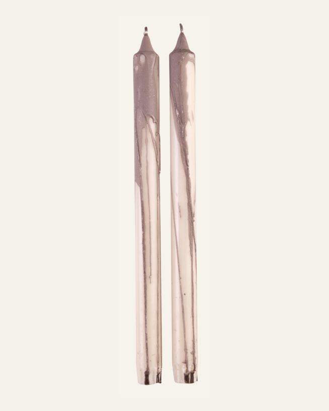 Kronelys beige - 30 cm beige - 1