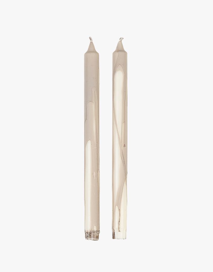 Kronelys beige - 30 cm beige - 1