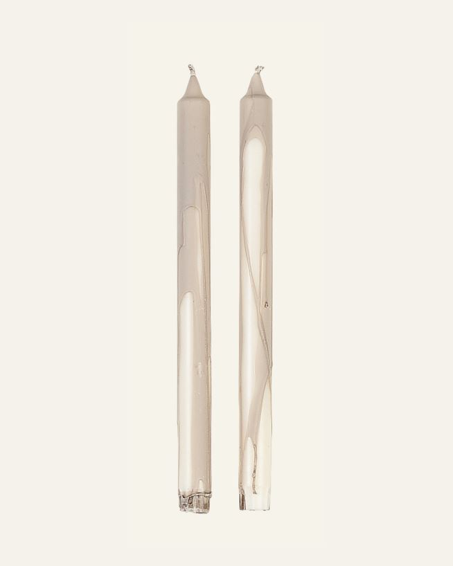 Kronelys beige - 30 cm beige - 1