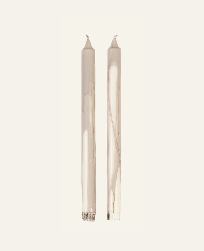 Kronelys beige - 30 cm beige - 1