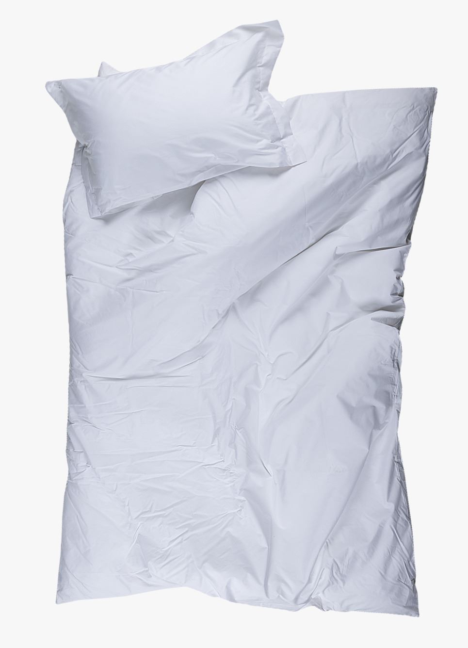 Percale sengesett hvit - 2