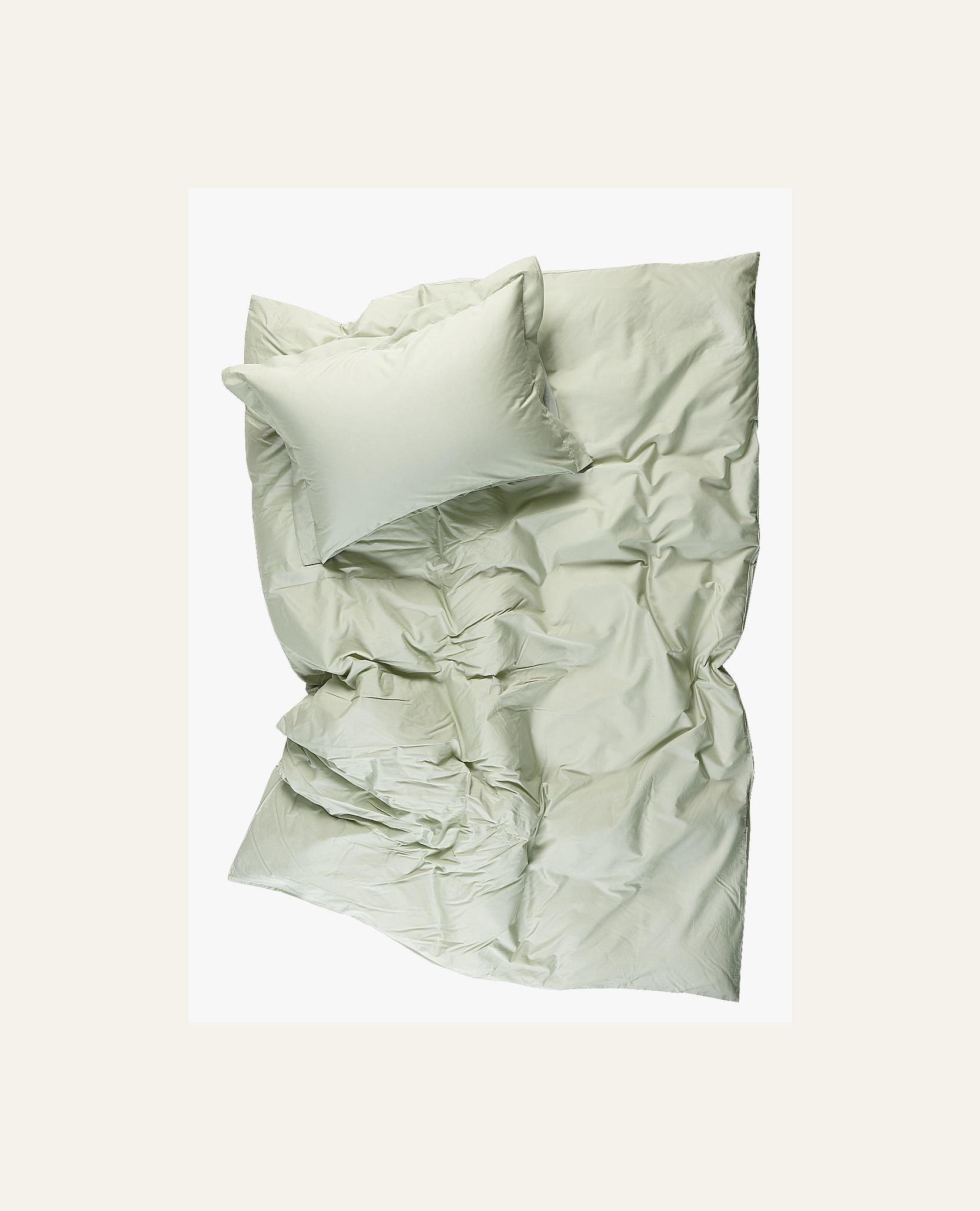 Percale sengesett lindegrønn - 2