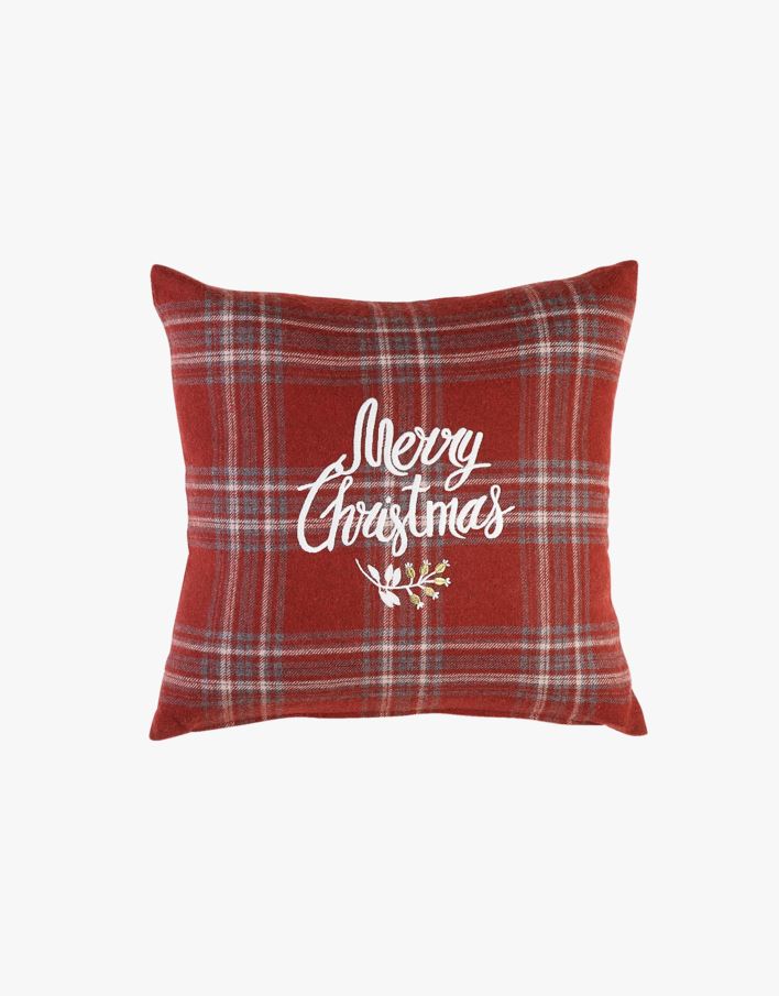 Pyntepute med fyll multi rød - 50x50 cm multi rød - 1