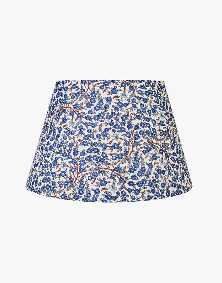 Lampeskjerm multi blå - 32x32x20 cm multi blå - 1