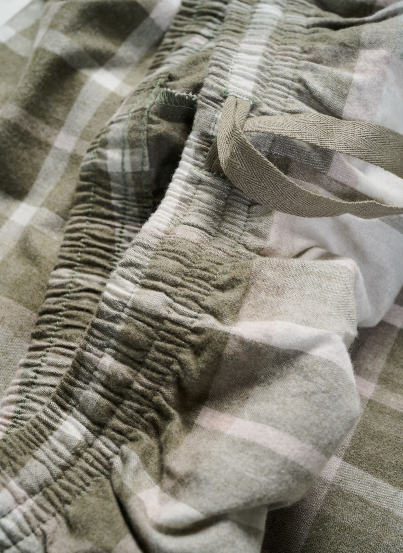 Pyjamasbukse olivengrønn - 2