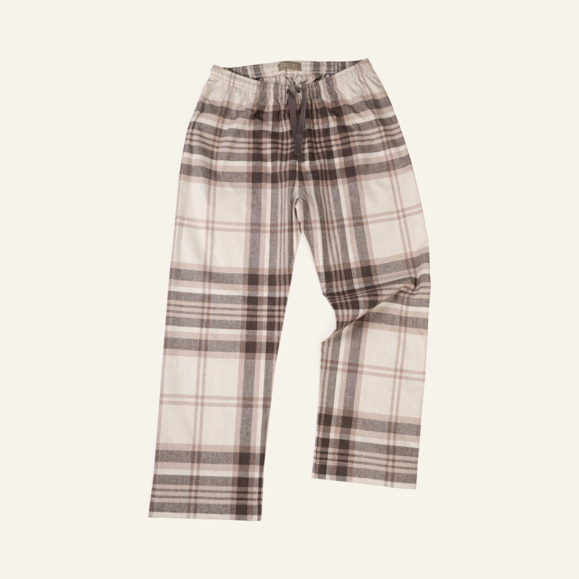 Pyjamasbukse brun - one size brun - 1