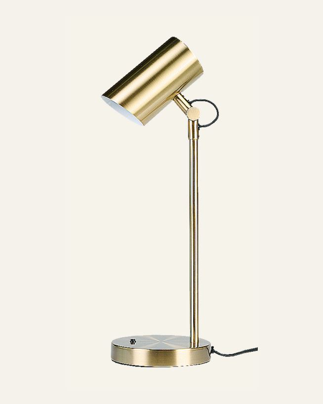 Bordlampe messing - 8x15x51,6 cm messing - 1
