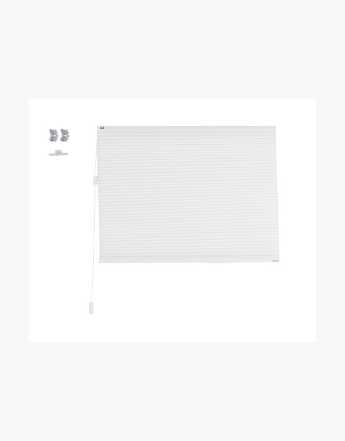 Basic dobbel plisségardin med snortrekk 25mm multi - 25 mm multi - 1