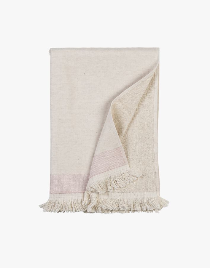 Antislip hamam håndkle natur - 60x180 cm natur - 1