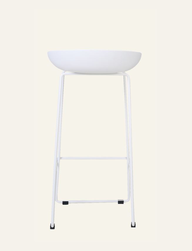 Barstol hvit - 3