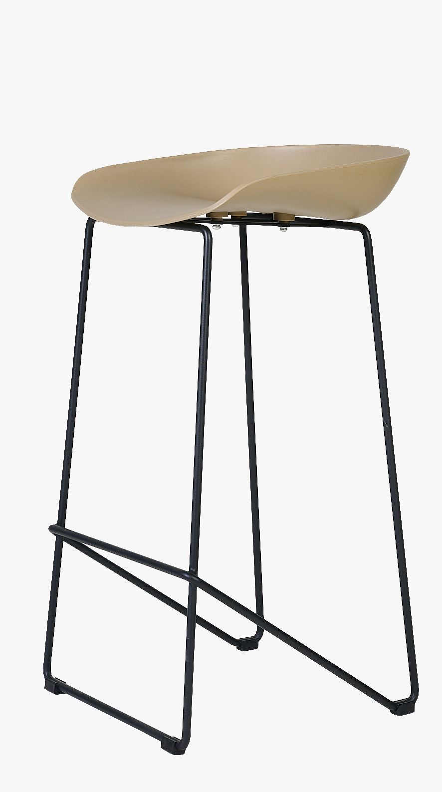 Barstol beige - 44x43x79 cm beige - 1